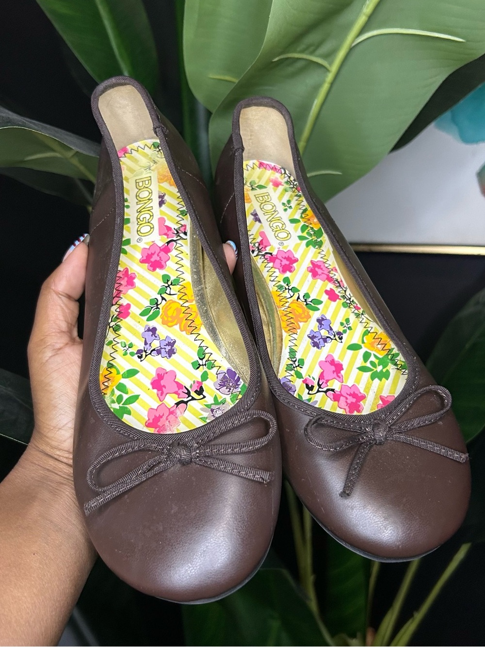 Bongo Ballet Flats with Bow Detail